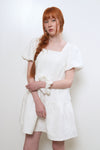 General Idea WOMAN Wrinkle Volume Puff One-Piece Dress