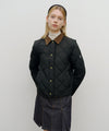 Marithé François Girbaud W Detachable Quilting Jacket Black