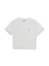 MLB Women's Basic Small Logo Slim Crop Fit T-shirts