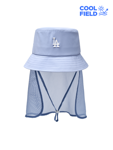 MLB [cool Field] Aqua Flap Bucket Hat