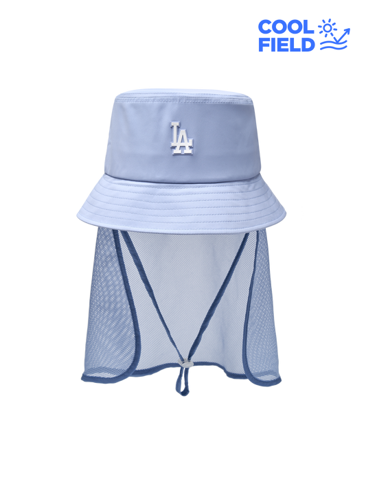 MLB [cool Field] Aqua Flap Bucket Hat