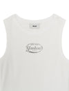 MLB Women's Vintage Slim Ribbed Sleeveless T-Shirts