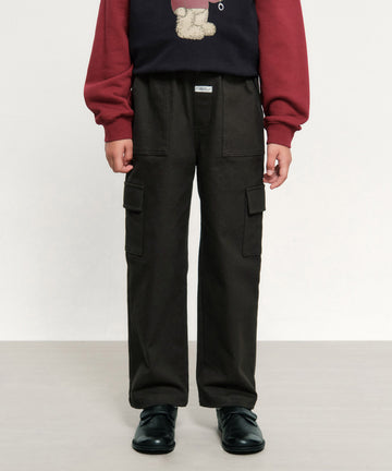 Marithé François Girbaud KIDS CARGO COTTON PANTS