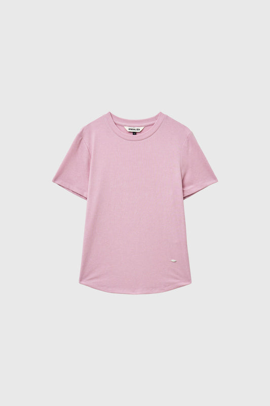General Idea WOMAN Acetate Round Neck T-Shirt