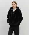 Marithé François Girbaud Women's Hooded Faux Fur Jacket
