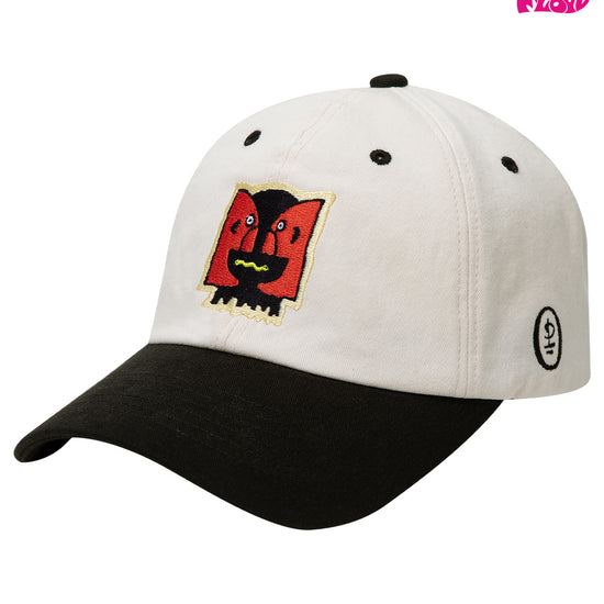 Mahagrid Division Bell Cap [Ivory/Black]