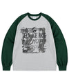 Mahagrid Youth Raglan Long Sleeve Tee