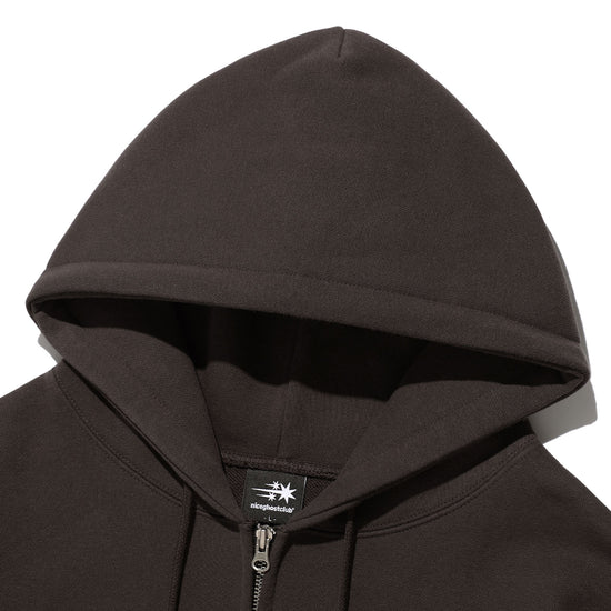 Nice Ghost Club 3Star Logo Zip Hoodie