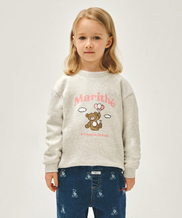 Marithé François Girbaud Kids Balloon Bear Sweatshirt