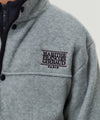 Marithé François Girbaud KIDS CLASSIC LOGO LIGHT WEIGHT FLEECE JACKET IVORY