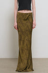 General Idea WOMAN Printed Bias Long Skirt