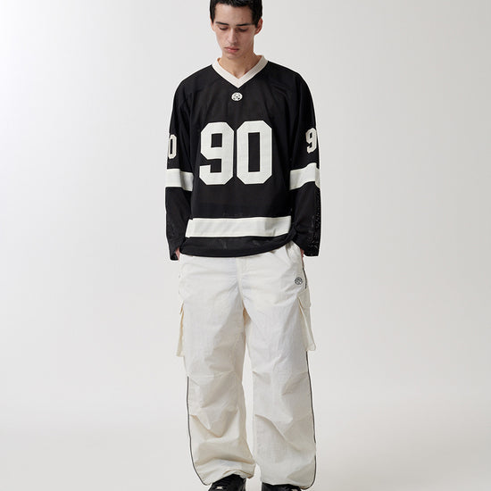 Mahagrid Nylon Cargo Parachute Pant