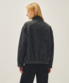 Marithé François Girbaud DENIM HARRINGTON JACKET