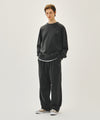 Marithé François Girbaud OUTLINE CLASSIC LOGO DYEING TUCK WIDE SWEAT PANTS mint