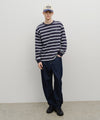 Marithé François Girbaud Multi Color Stripe Long Sleeve