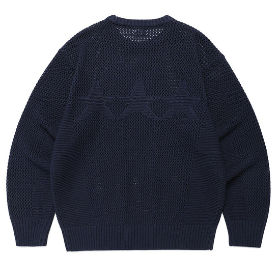 Cavish Mesh Star Knit Sweater