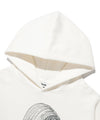 Nice Ghost Club Junji Ito Maniac Tomie Torso Glitter Hoodie [White]