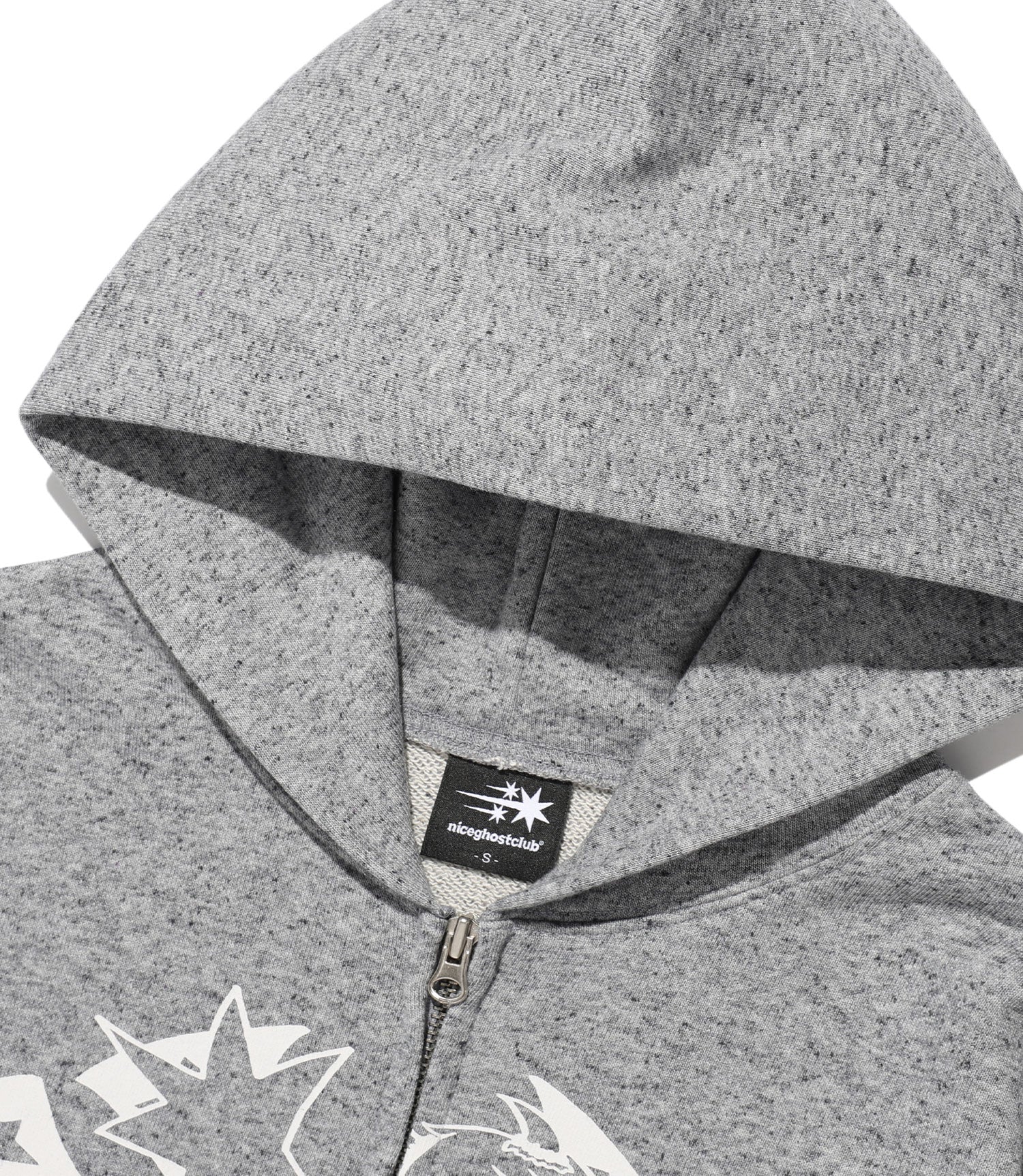 Nice Ghost Club Chaos Girl Hoodie Zip-Up