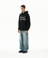 Mahagrid Letter Ink Logo Hoodie