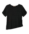 Bitter Cells Oversized ST Shirring Slit Tee