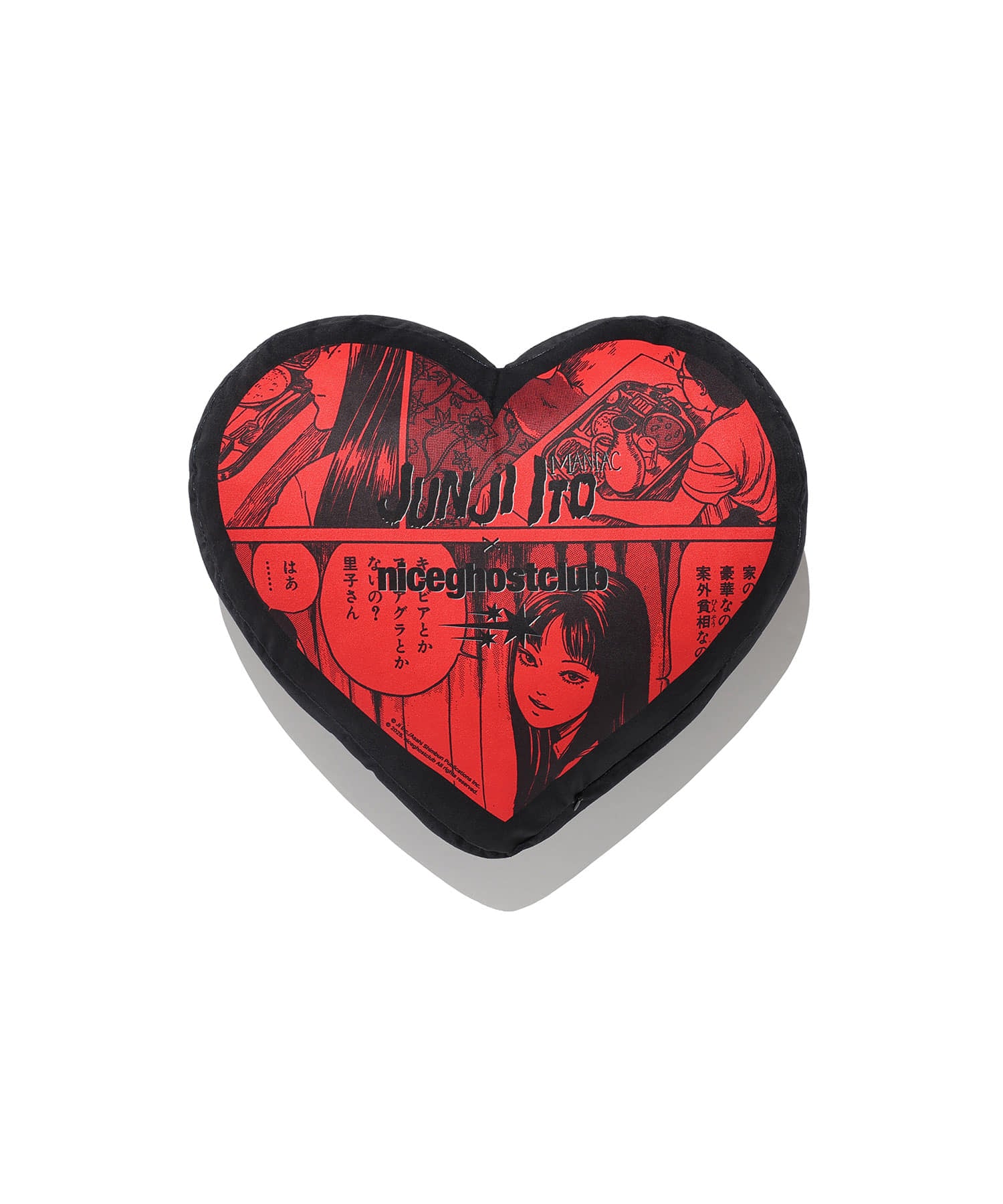 Nice Ghost Club Junji Ito Maniac Tomie Heart Cushion [Red]