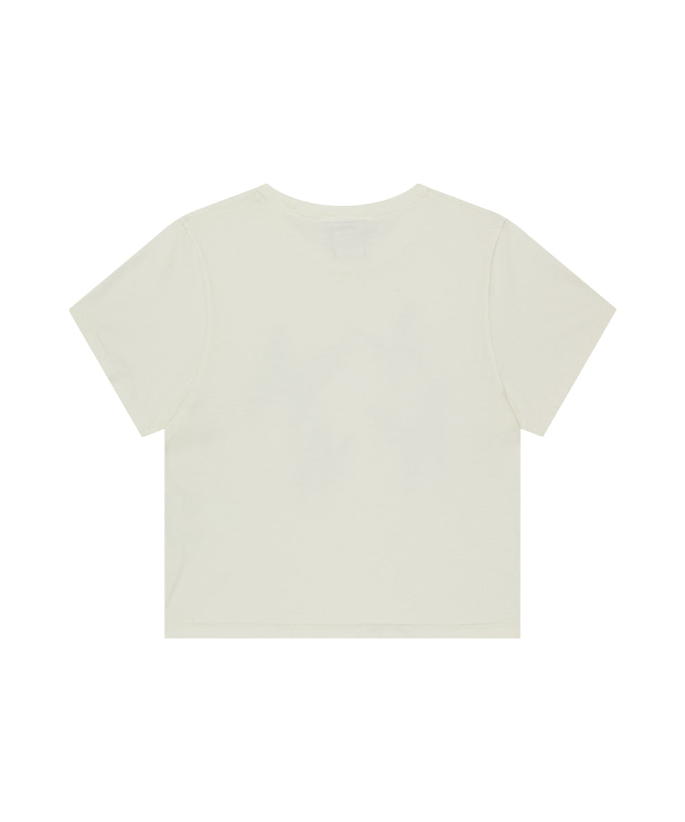 Mahagrid Pigment Butterfly Goth Crop Tee