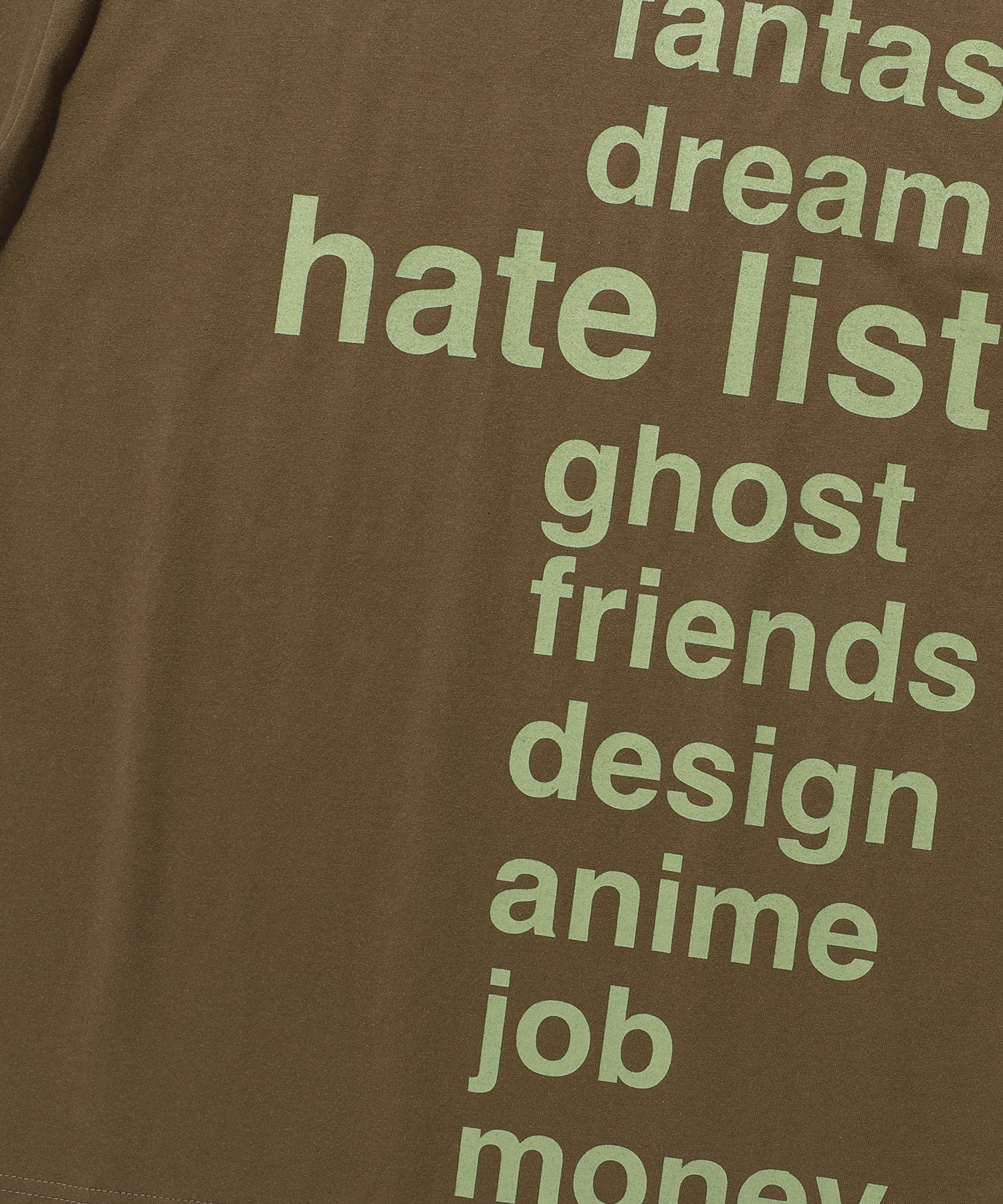Nice Ghost Club Hate List Tee