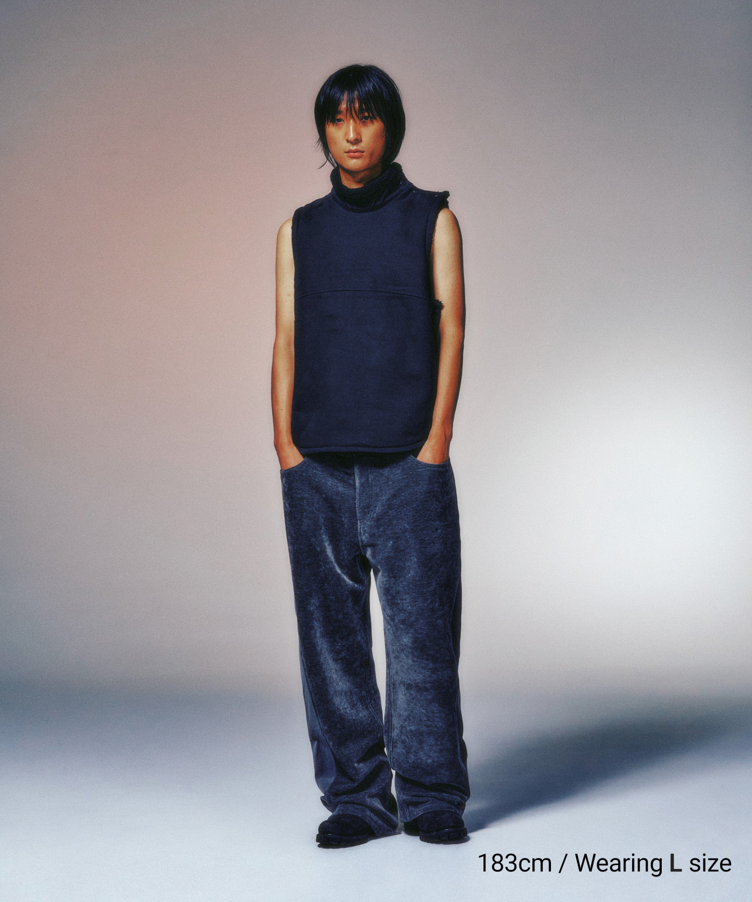 Nice Ghost Club Fleece Bullet Proof Vest [Charcoal]