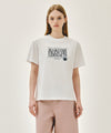 Marithé François Girbaud STAMP CLASSIC LOGO TEE