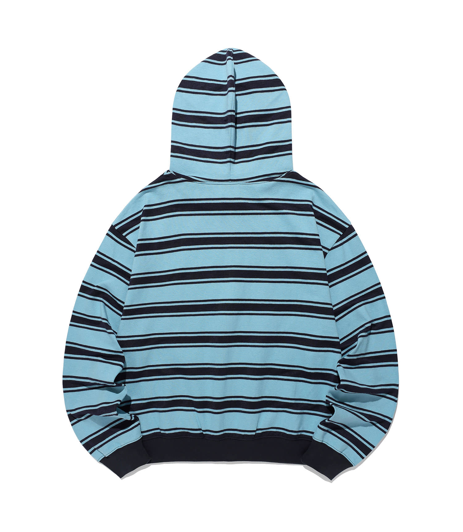 Nice Ghost Club Multi Stripe 3Star Hoodie Zip Up [Navy]