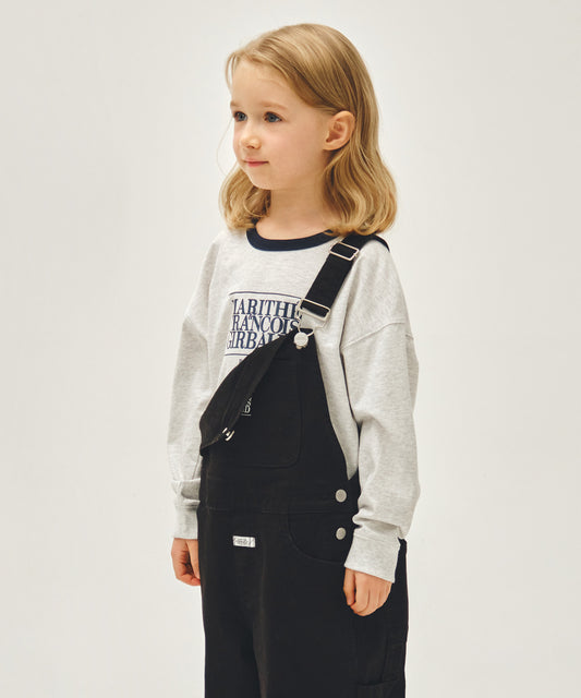 Marithé François Girbaud Kids Classic Logo Long Sleeve Tee