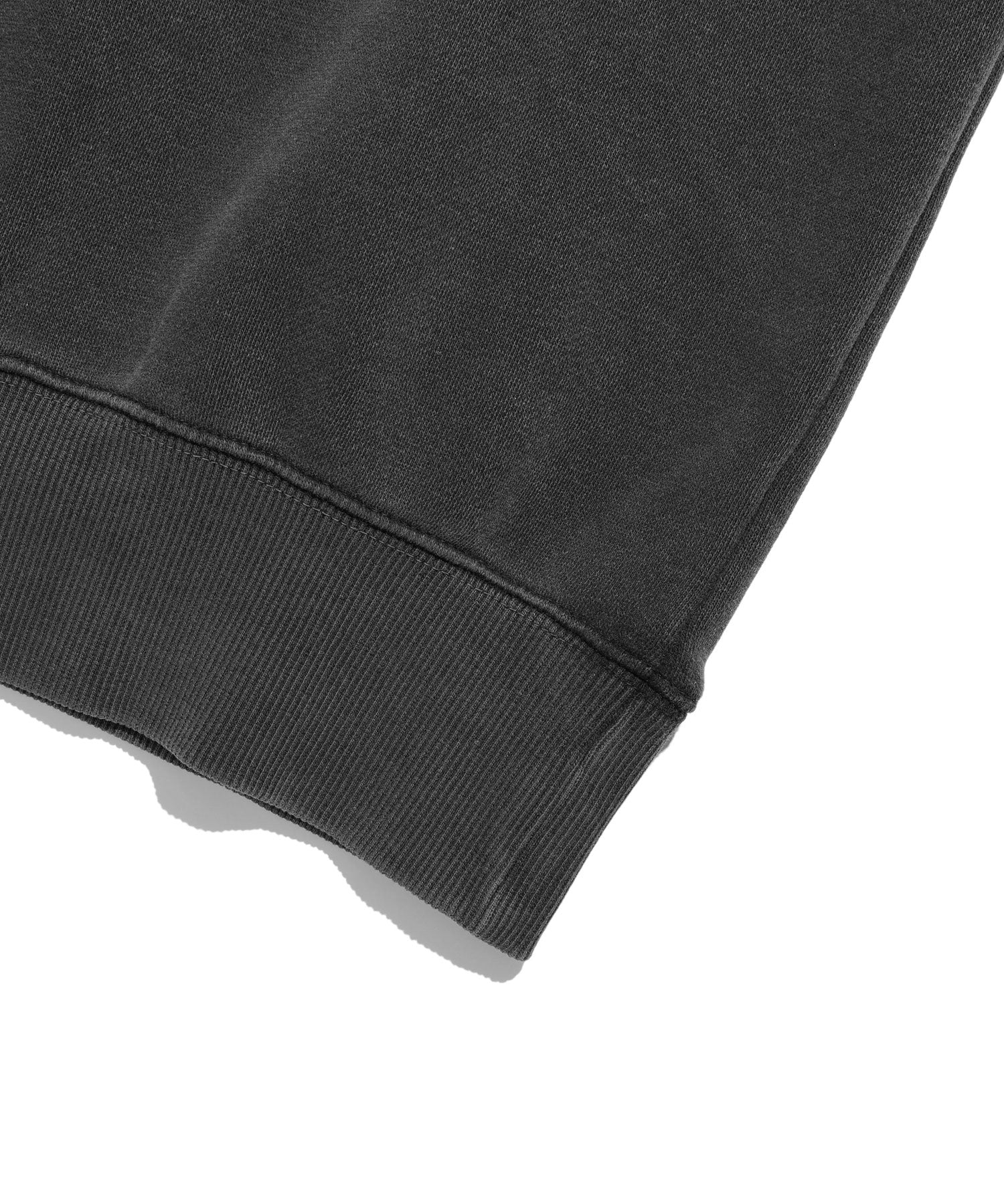 Nice Ghost Club Logo Pigment Sweatshirts [Charcoal]