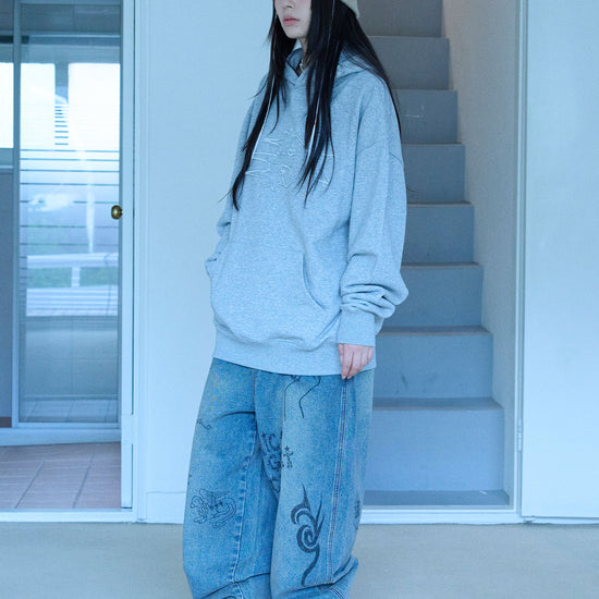 Nice Ghost Club 3 Star Logo Hoodie