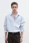 General Idea UNISEX Regular Fit Oxford Stripe Shirt