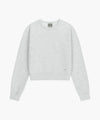 Marithé François Girbaud W BASIC CROP SWEATSHIRT