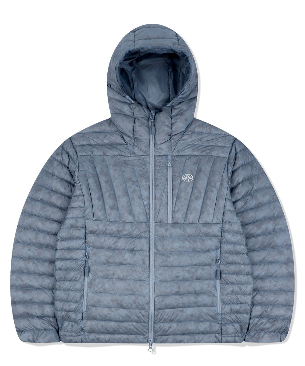 Mahagrid Light Hooded Down Puffer