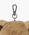 Marithé François Girbaud Kids Bear Pouch Keyring Beige