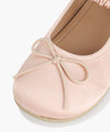 Marithé François Girbaud Kids Round Toe Flats with Scrunchie - Black