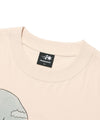 Nice Ghost Club Girl Blowing Symbol Big Tee [Beige]