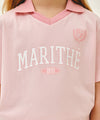 Marithé François Girbaud KIDS OPEN COLLAR TEE