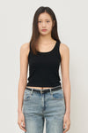 General Idea WOMAN Solid U-Neck Sleeveless