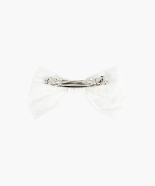 Marithé François Girbaud CIRCLE LOGO RIBBON HAIR PIN