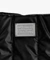 Marithé François Girbaud Classic Logo Matt Metallic Padding Bag Ivory