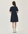 Marithé François Girbaud W MARINE HALF SLEEVE ONEPIECE