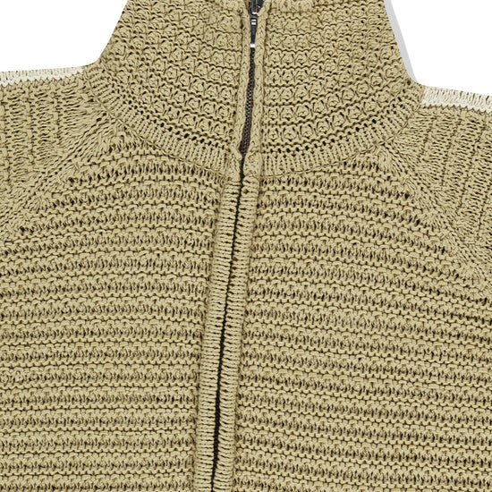 Mahagrid TRACK KNIT ZIP-UP