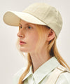 Marithé François Girbaud TYPO LOGO COLOR BLOCK COVERED CAP ivory