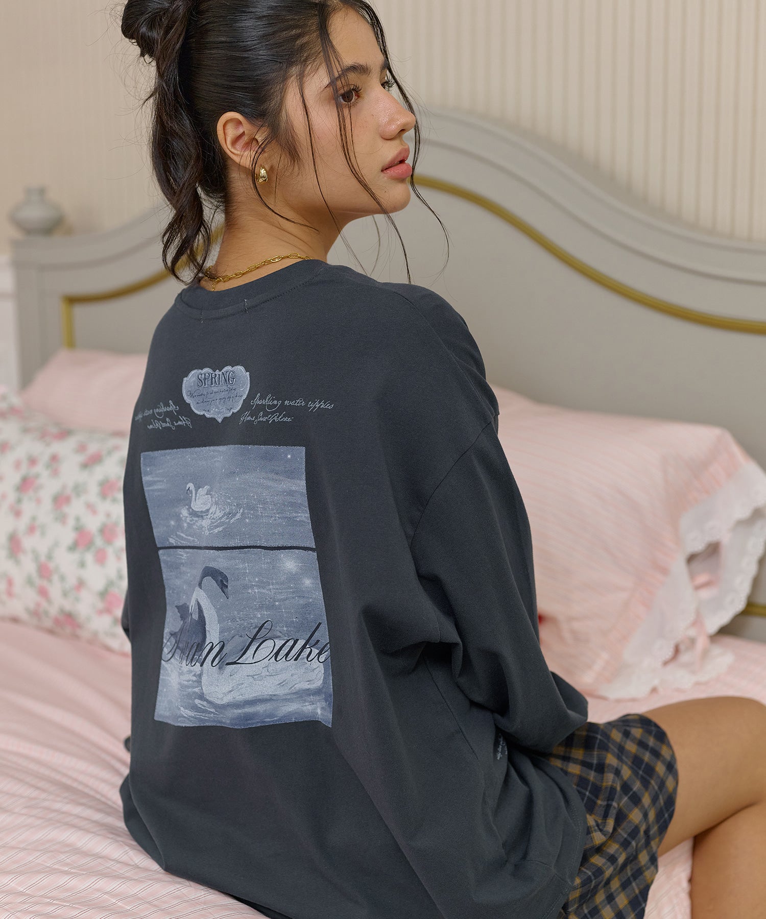 Bitter Cells Eternal Swan Long Sleeve
