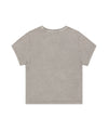 Mahagrid Washed Flag Crop Tee in Beige