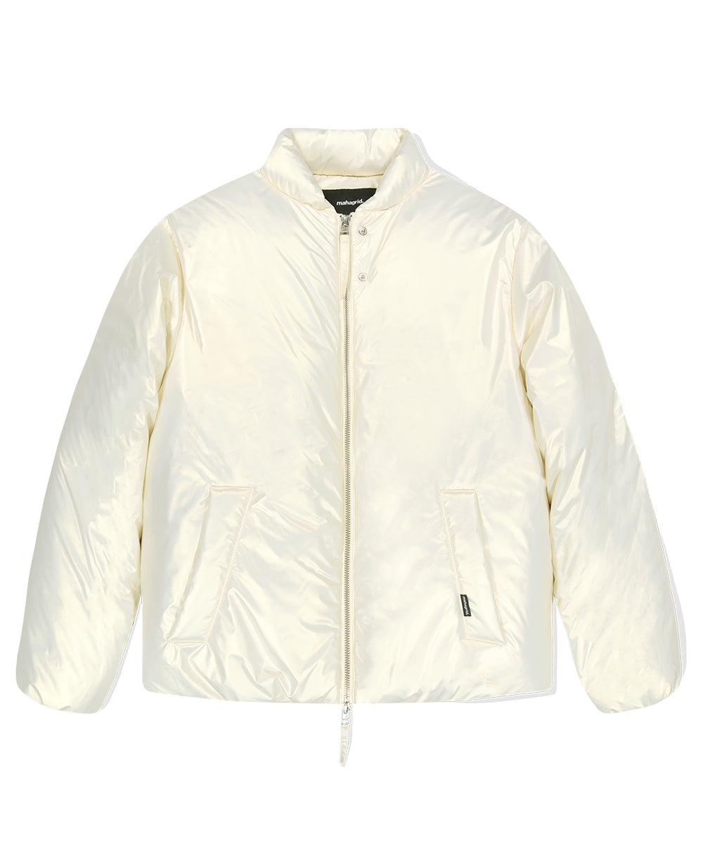 Mahagrid Glossy Short Down Puffer