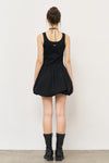 General Idea Women's Jersey Top Balloon One-Piece Dress [Black]